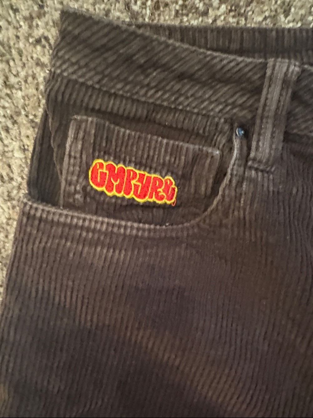 Empire Brown Corduroy Skate Pants - Men's - Picture 3 of 7